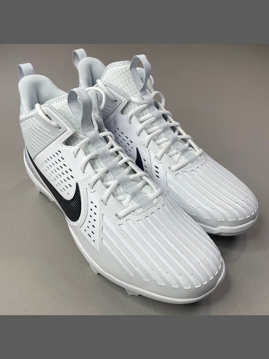 NEW Nike Shoes Mens 16 white black force football cleats sports athletic main image 5